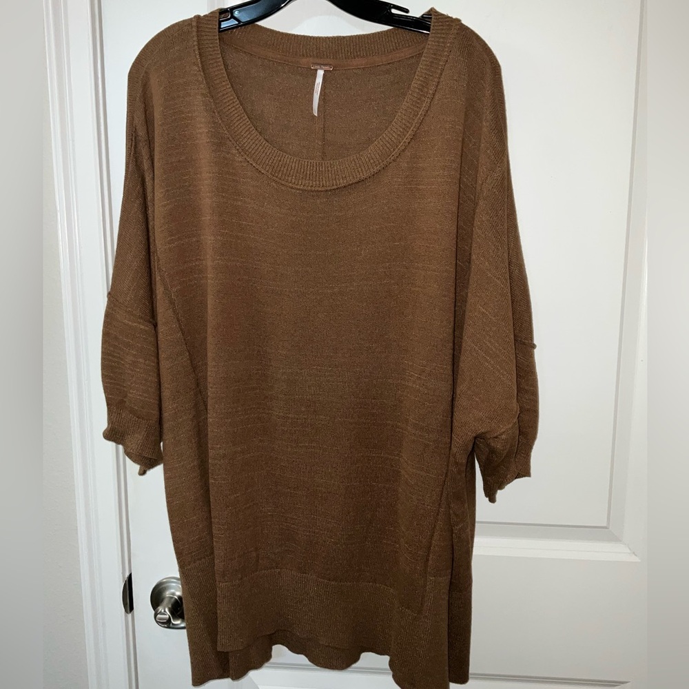 Free People Oversized Sweater Top